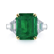 Royal Collection Platinum & 18K Yellow Gold Emerald Grandeur – 6.37ct Emerald JSM951_185947