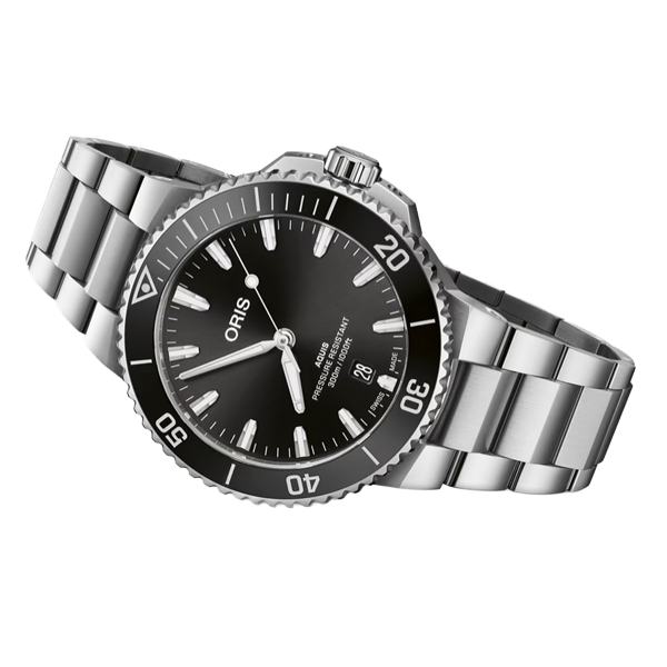 Oris Aquis Date - Black Dial