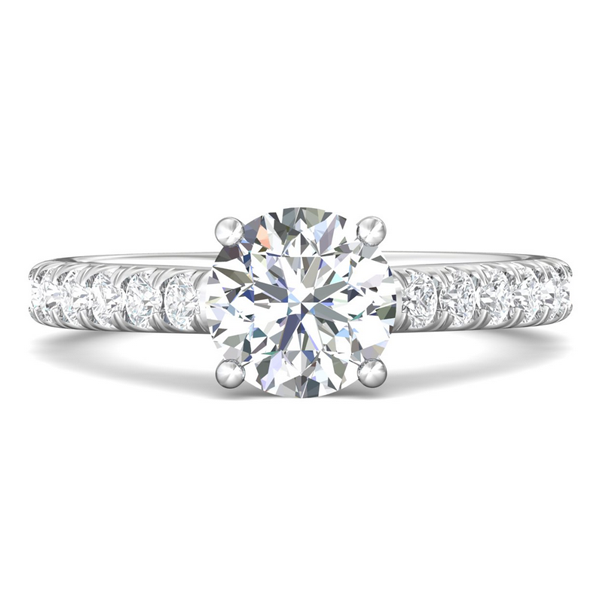 Martin Flyer 4 Prong Diamond Engagement Ring
