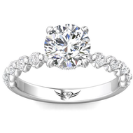 Martin Flyer Beaded Diamond Mounting