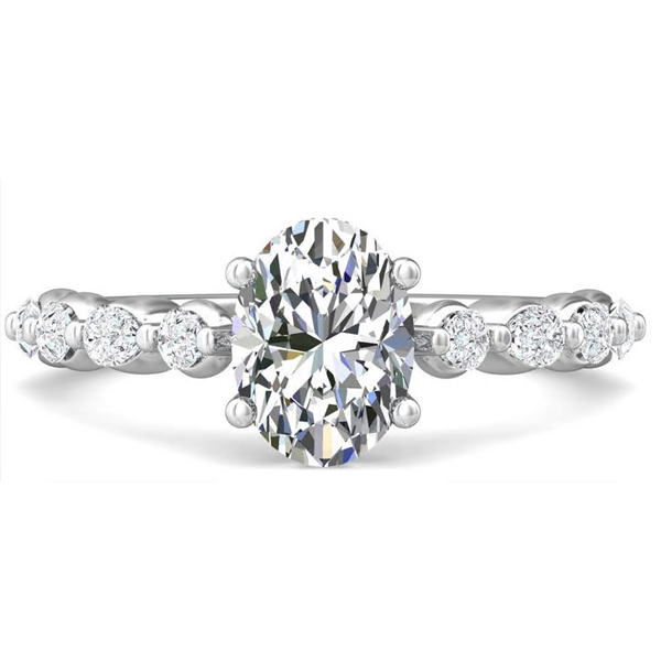 Martin Flyer Pear Shaped Diamond Mounting