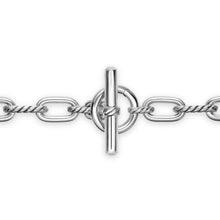 Load image into Gallery viewer, DY Madison Toggle Chain Necklace in Sterling Silver
