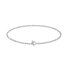 Load image into Gallery viewer, DY Madison Pave Diamond Toggle Chain Necklace in Sterling Silver
