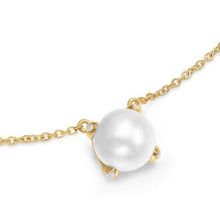 Load image into Gallery viewer, Pearl Classics Necklace in 18K Yellow Gold with Diamonds, 6.5mm
