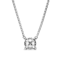 Load image into Gallery viewer, Pearl Classics Necklace in Sterling Silver with Diamonds, 6.5mm
