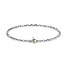 Load image into Gallery viewer, DY Madison Toggle Chain Necklace in Sterling Silver and 18K Yellow Gold
