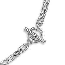 Load image into Gallery viewer, DY Madison Toggle Chain Necklace in Sterling Silver

