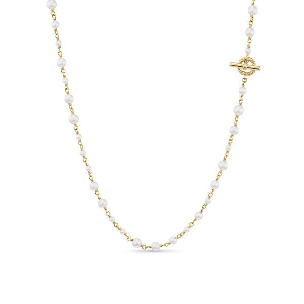 Pearl Classics Toggle Chain Necklace in 18K Yellow Gold, 4.5mm