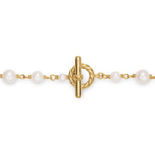 Load image into Gallery viewer, Pearl Classics Toggle Chain Necklace in 18K Yellow Gold, 4.5mm
