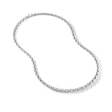 Load image into Gallery viewer, Streamline Heirloom Link Necklace in Sterling Silver
