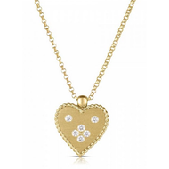 Roberto Coin Venetian Princess Small Heart Pendant Necklace