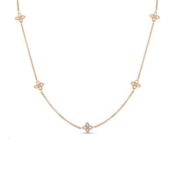 Roberto Coin Love By The Inch Diamond Necklace