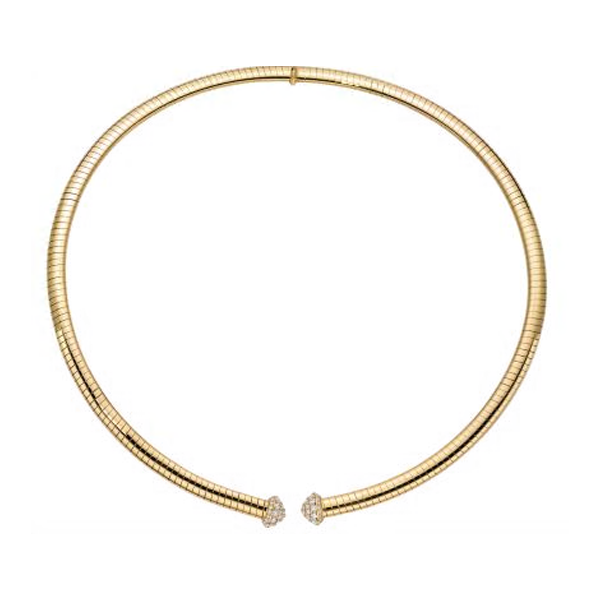Mattia Cielo Open Neck Diamond Necklace