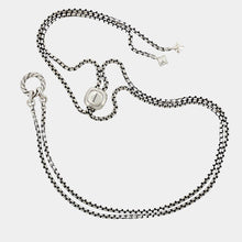 Load image into Gallery viewer, Royal Estate David Yurman Sterling Silver Box Chain Amulet Necklace
