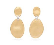 Load image into Gallery viewer, Marco Bicego 18K Yellow/White Lunaria Earrings
