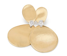 Load image into Gallery viewer, Marco Bicego 18K Yellow/White Lunaria Earrings
