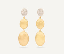 Load image into Gallery viewer, Marco Bicego 18K Yellow Gold Siviglia Diamond Earrings
