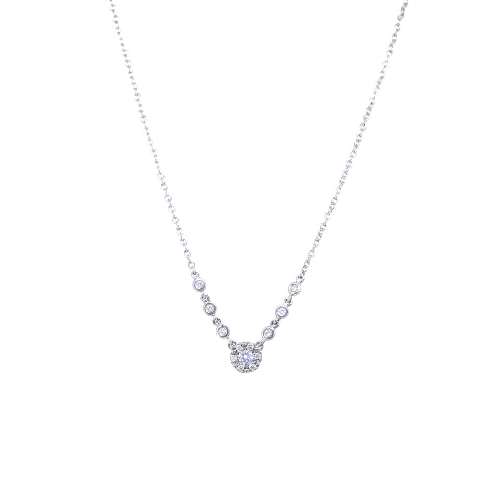 Vault Collection Diamond Flower Pendant