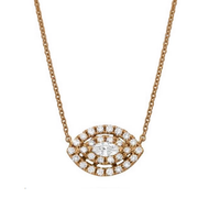 Royal Collection Diamond Evil Eye Pendant