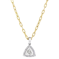 Royal Collection Diamond Halo Pendant