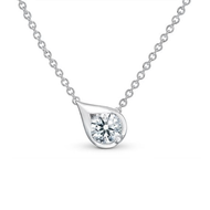 Hearts On Fire Lu Droplet Diamond Pendant