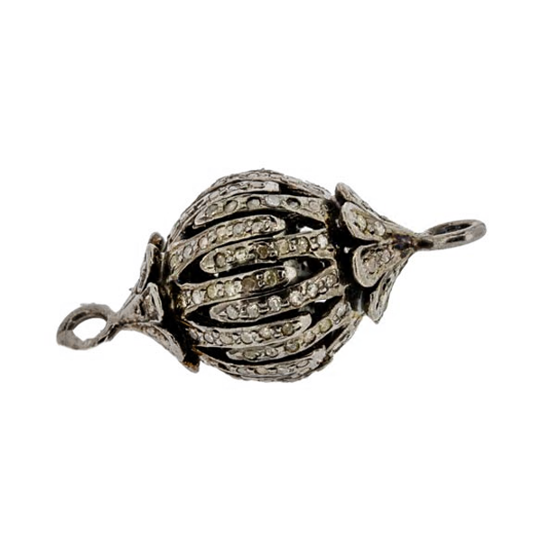 Royal Collection Pave Bead Pendant