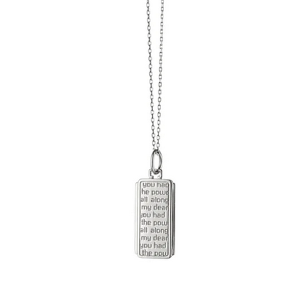 Monica Rich Kosann Dorothy Quote Medallion