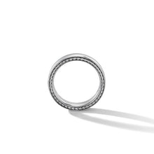 Load image into Gallery viewer, Streamline Band Ring in 18K White Gold, 6mm
