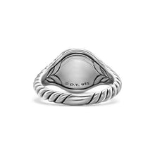 Load image into Gallery viewer, Sculpted Cable Pinky Ring in Sterling Silver, 10mm
