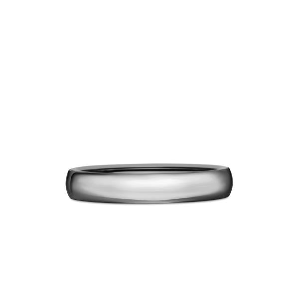 DY Classic Band Ring in Grey Titanium, 4mm