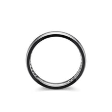 Load image into Gallery viewer, DY Classic Band Ring in Grey Titanium, 4mm
