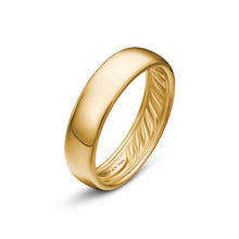 Load image into Gallery viewer, DY Classic Band Ring in 18K Yellow Gold, 6mm
