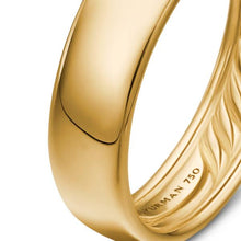 Load image into Gallery viewer, DY Classic Band Ring in 18K Yellow Gold, 6mm
