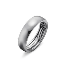 Load image into Gallery viewer, DY Classic Band Ring in Grey Titanium, 6mm
