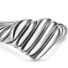 Load image into Gallery viewer, Sculpted Cable Heart Pinky Ring in Sterling Silver, 9mm
