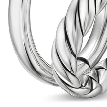 Load image into Gallery viewer, DY Mercer Two Row Ring in Sterling Silver, 8mm
