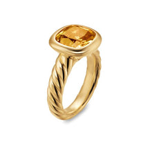 Load image into Gallery viewer, DY Mercer Stone Ring in 18K Yellow Gold with Citrine, 10mm
