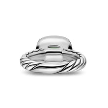 Load image into Gallery viewer, DY Mercera Color Stone Ring in Sterling Silver with 18K Yellow Gold and Prasiolite, 10mm
