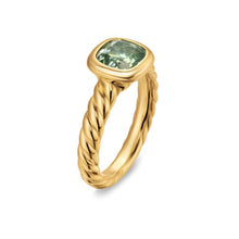 Load image into Gallery viewer, DY Mercer Stone Ring in 18K Yellow Gold with Prasiolite, 7mm

