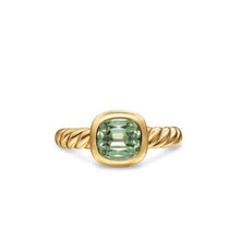 Load image into Gallery viewer, DY Mercer Stone Ring in 18K Yellow Gold with Prasiolite, 7mm
