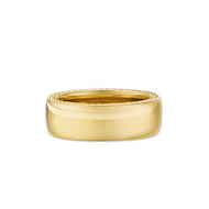 Streamline Band Ring in 18K Yellow Gold, 8mm