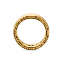 Load image into Gallery viewer, Streamline Band Ring in 18K Yellow Gold, 8mm
