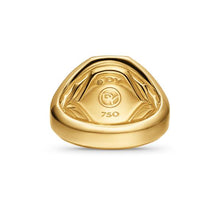 Load image into Gallery viewer, Streamline Signet Ring in 18K Yellow Gold, 18mm

