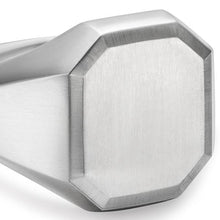 Load image into Gallery viewer, Streamline Signet Ring in Sterling Silver, 18mm
