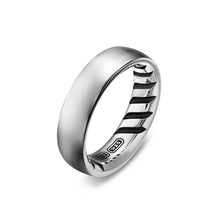 Load image into Gallery viewer, Streamline Band Ring in Sterling Silver, 6.2mm
