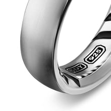 Load image into Gallery viewer, Streamline Band Ring in Sterling Silver, 6.2mm
