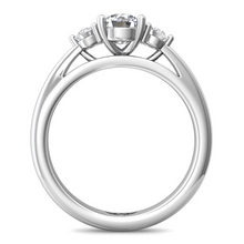 Load image into Gallery viewer, Martin Flyer 3 Stone Engagement Ring

