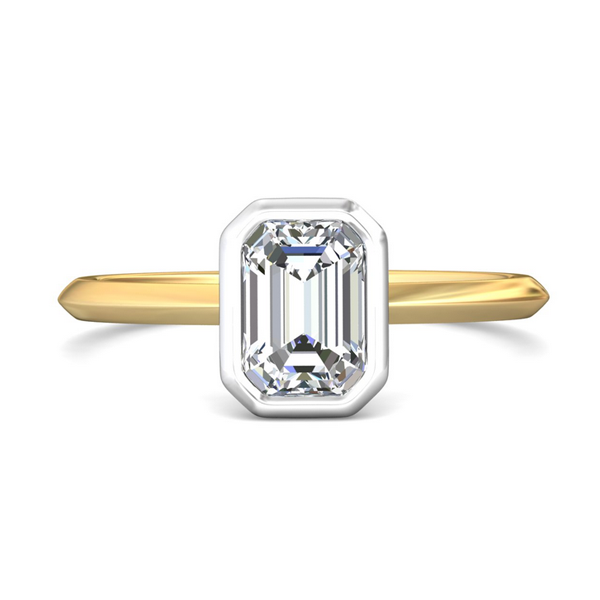 Martin Flyer Bezel Set Diamond Ring