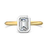 Martin Flyer Bezel Set Diamond Ring