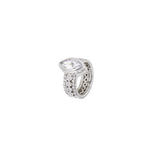 Load image into Gallery viewer, Vault Collection 18K White Gold Delilah Ring
